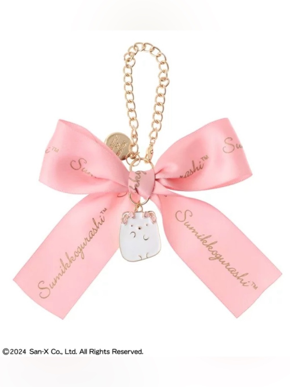 🆕 Nwot Maison de FLEUR × Sumikkogurashi Shirokuma Ribbon Charm